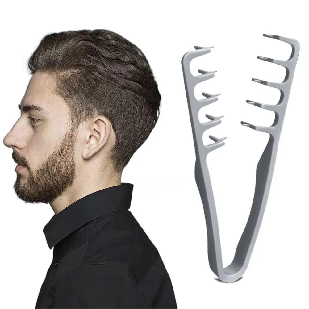 Men'S Grooming Hairstyles - Volumizing Wide-Tooth Hair Styling Comb Curling
