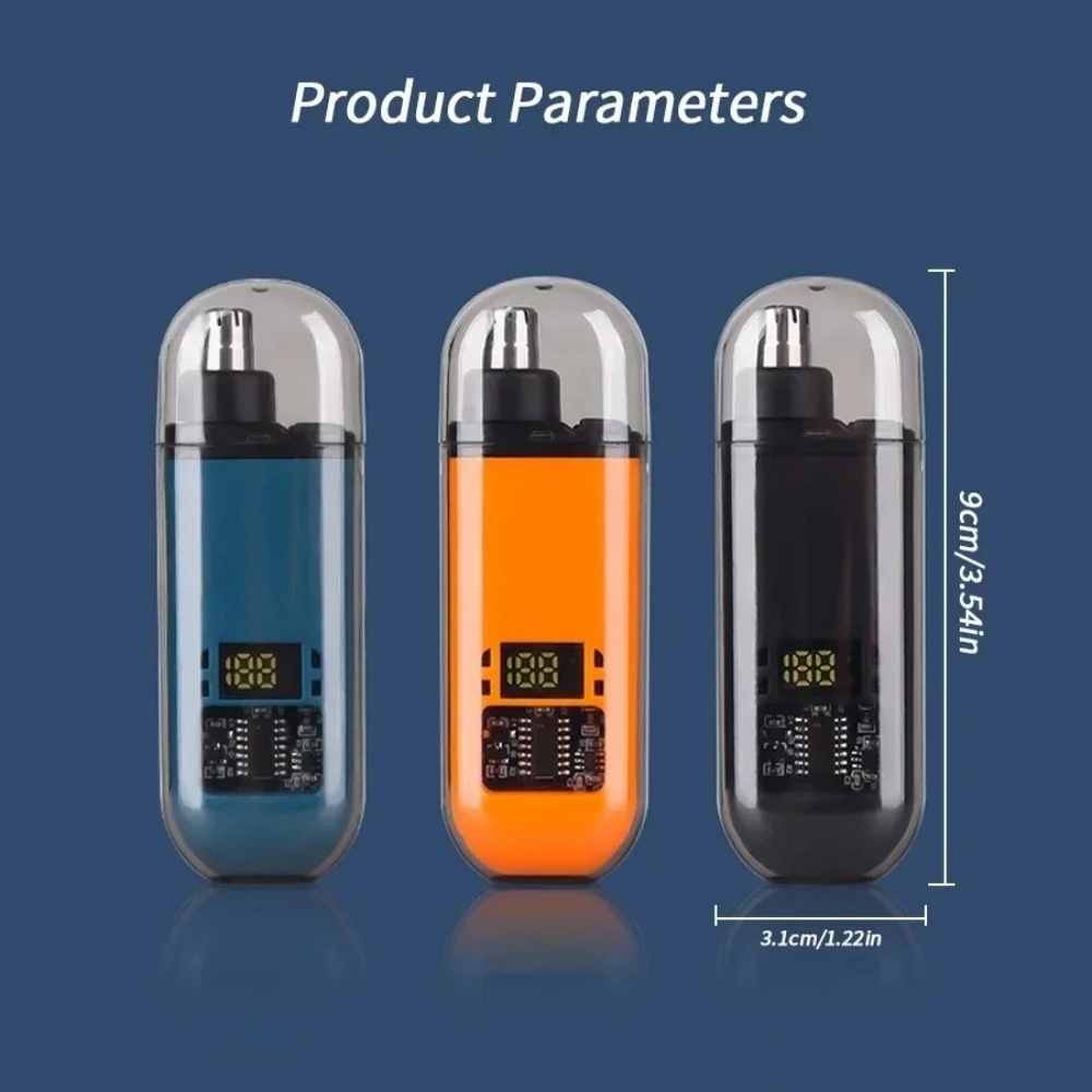 Men'S Grooming Hair Removal - Nose Ear Hair Trimmer Electric Mini