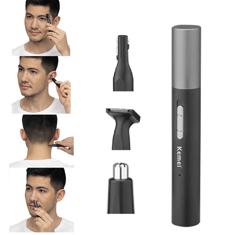 Men'S Grooming Products - Kemei Pro Rechargeable Nose Hair Trimmer