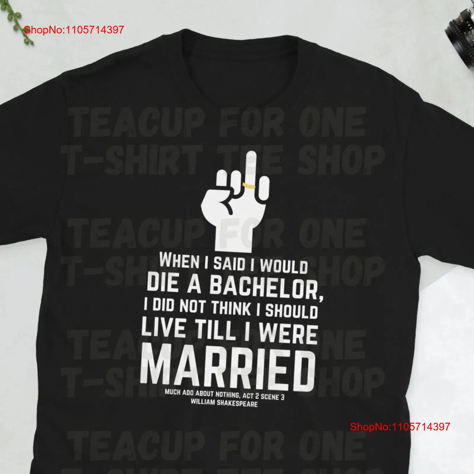 Men Grooming Quotes Short - Much Ado About Nothing Inspired T