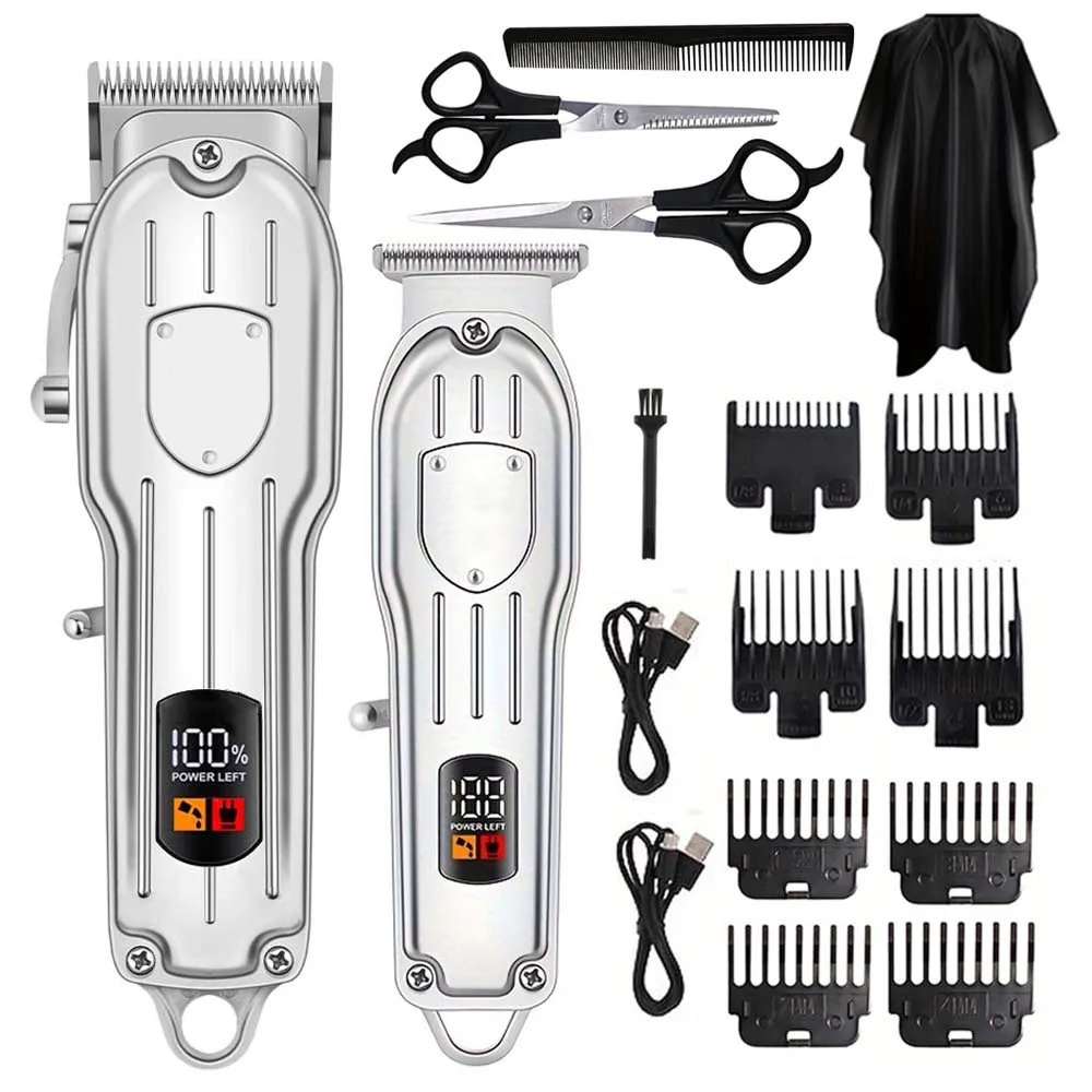 Men'S Grooming Products - Electric Hair Clipper Display Digital Multifunctional