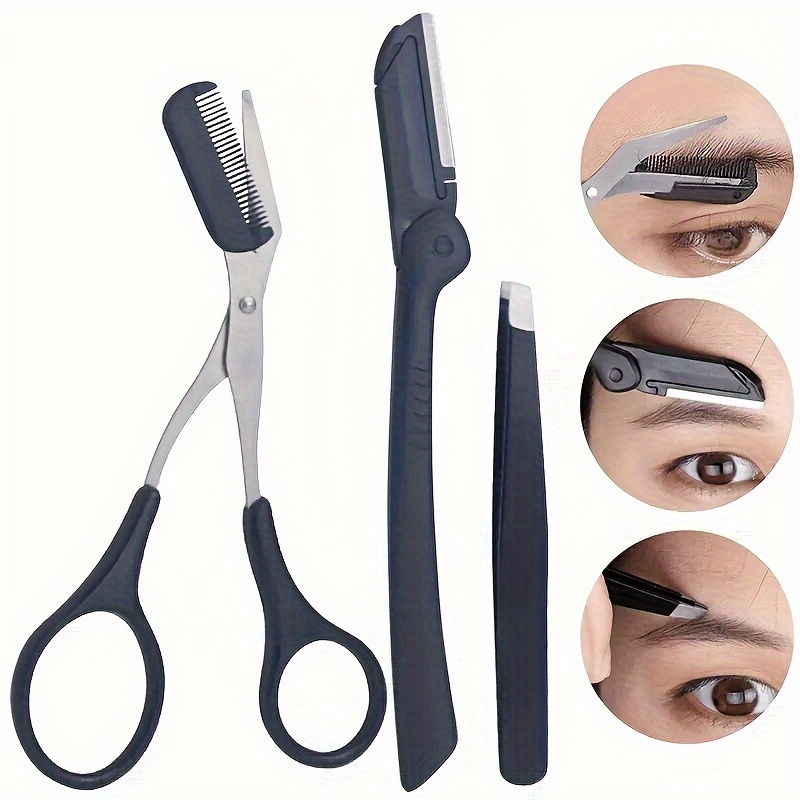 Men'S Grooming Products - 3pcs Set Eyebrow Kit For Women