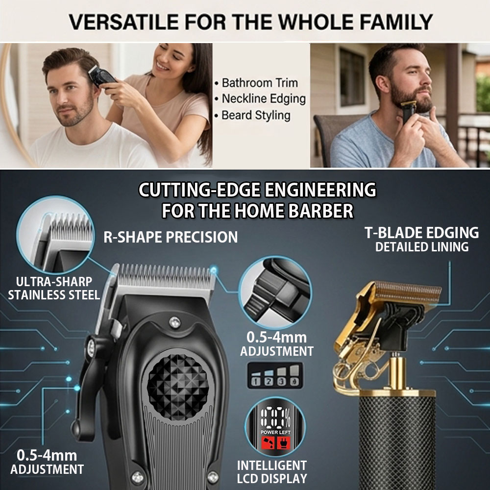 Professional Hair Clippers wit - Men'S Grooming Products 评论和价格