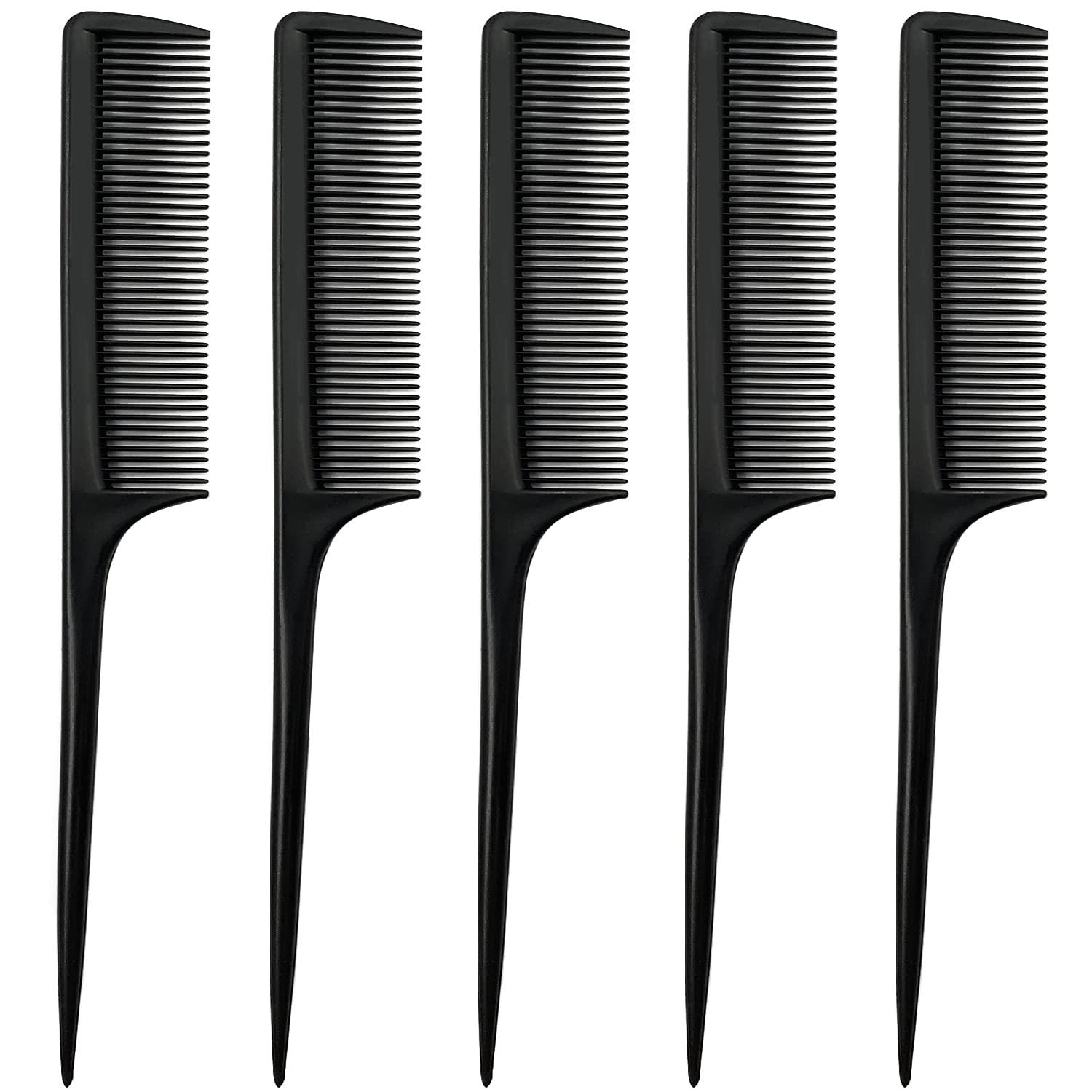 1/5PCS Rat Tail Fine Tooth Com - Comb Fine Tooth 评论和价格