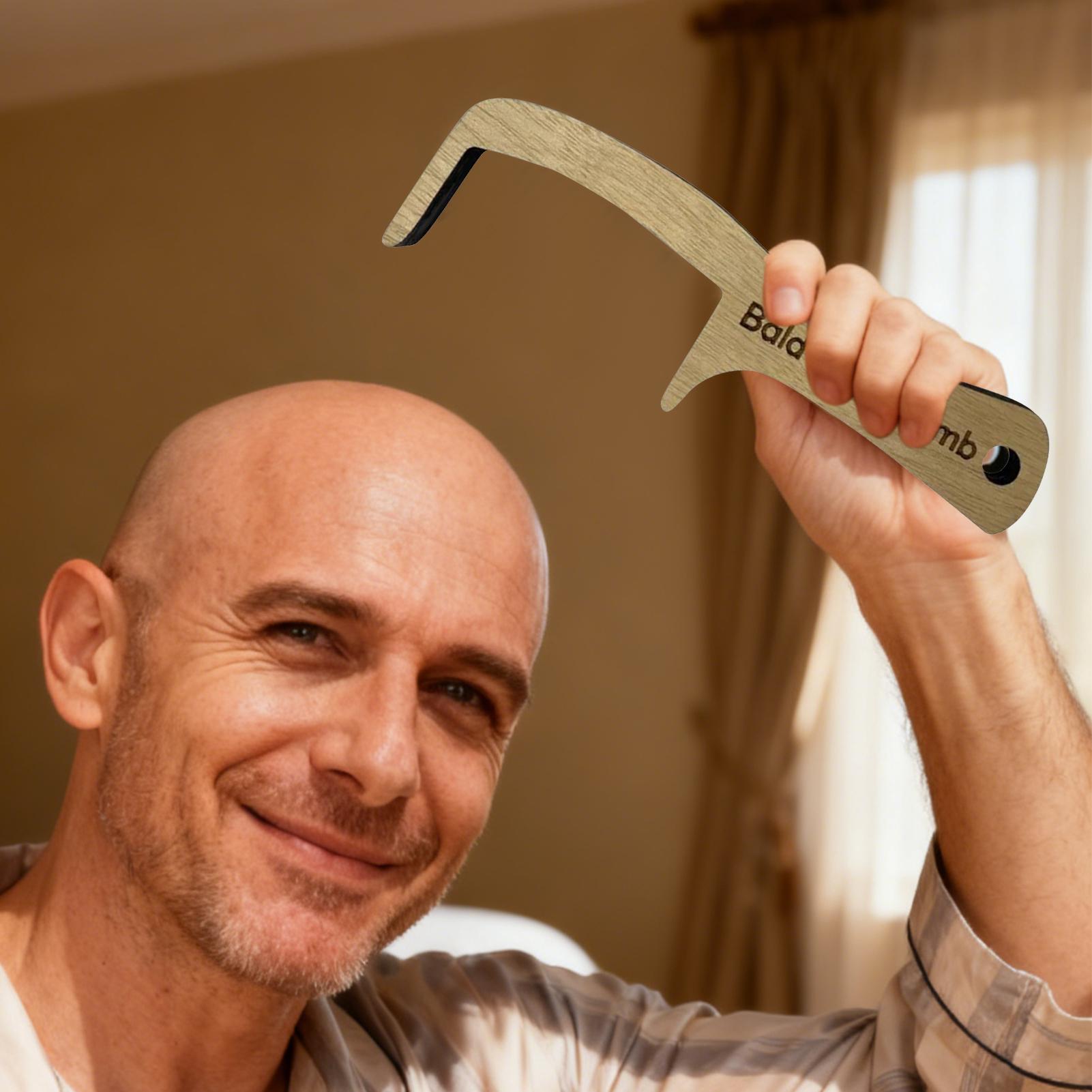 Bald Man Comb Funny Prank Groo - Men'S Grooming Products 评论和价格