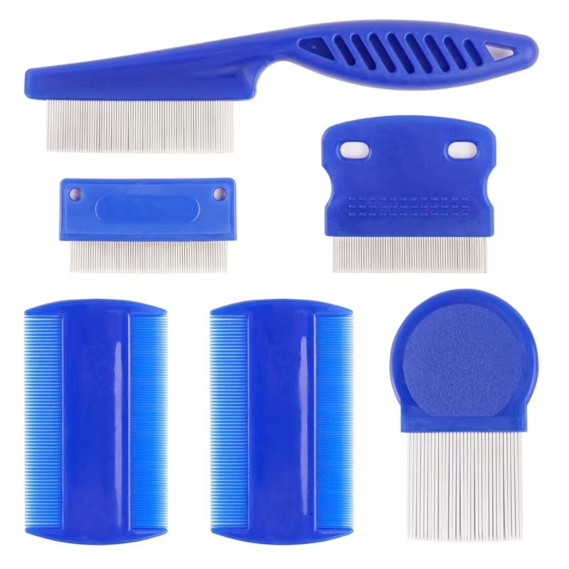 4Pcs/6Pcs Pet Comb Flea Comb F - Comb Fine Tooth 评论和价格