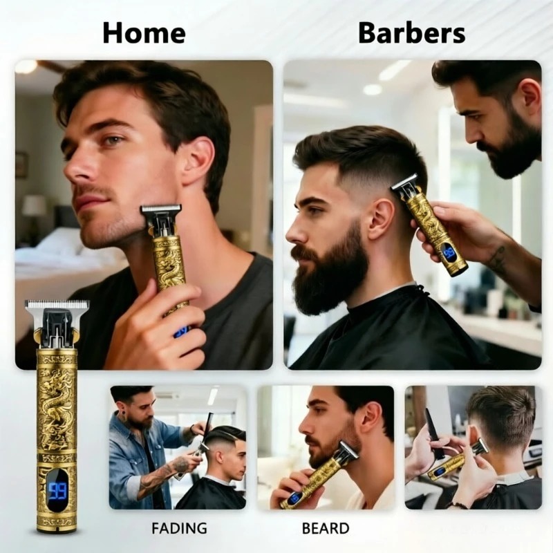 T9 Electric Beard Trimmer Cord - Men'S Grooming Products 评论和价格