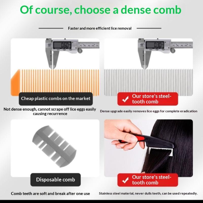 *1Pcs Lice Nit Removal Hair Co - Comb Fine Tooth 评论和价格