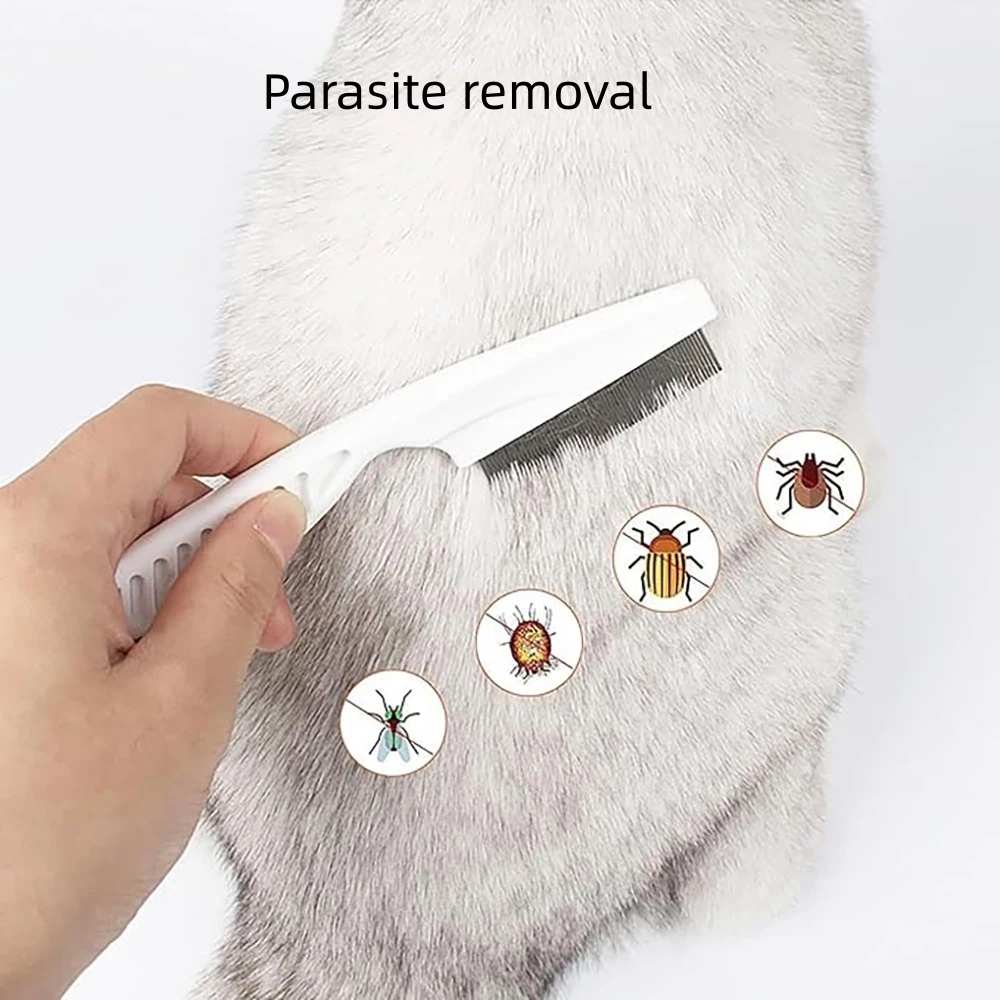 2-Pack Pet Flea Comb, Cat/Dog  - Comb Fine Tooth 评论和价格