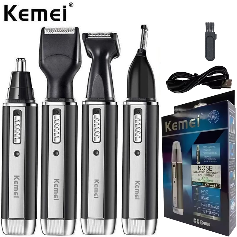 Kemei-6630 Nose Hair Trimmer F - Men'S Grooming Set 评论和价格