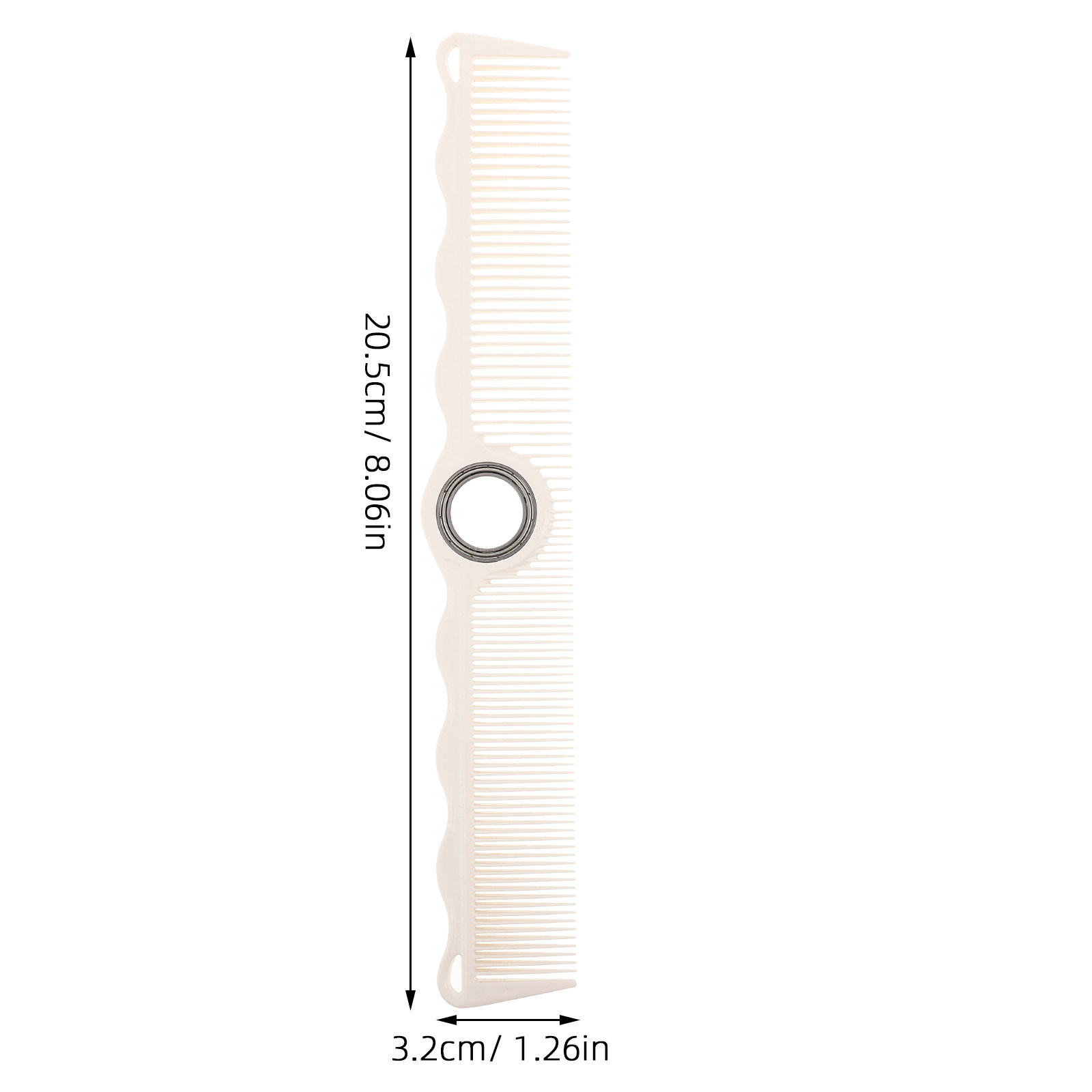 Rotatable Hair Comb for Barber - Comb Fine Tooth 评论和价格