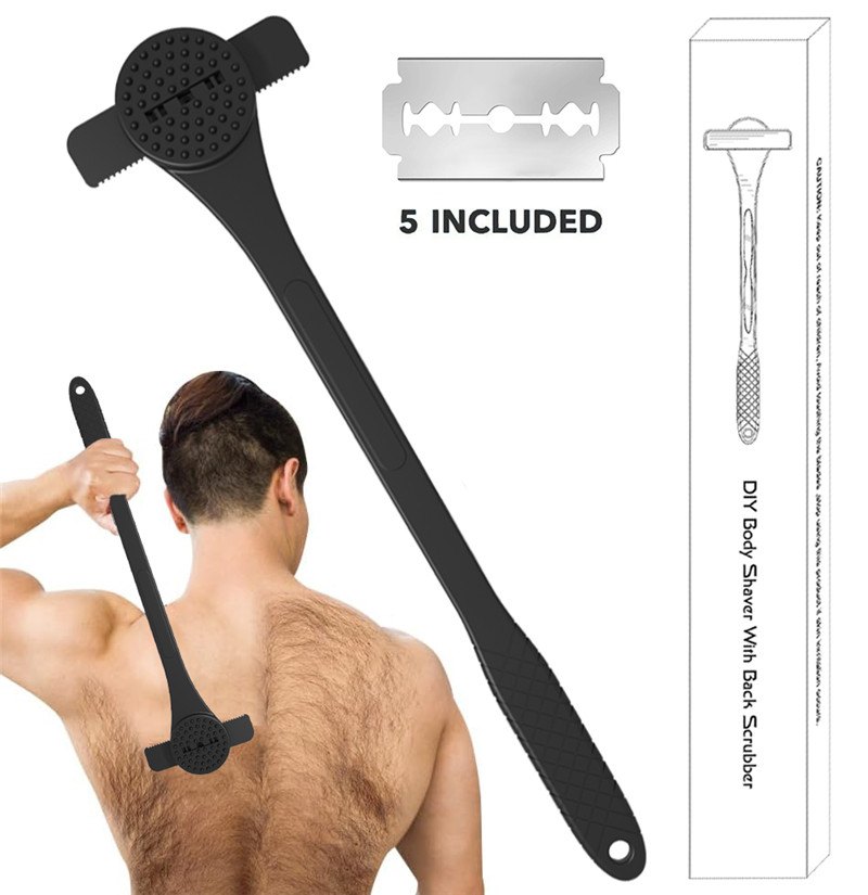 Flexible Long Handle Back Shav - Men'S Grooming Hair Removal 评论和价格