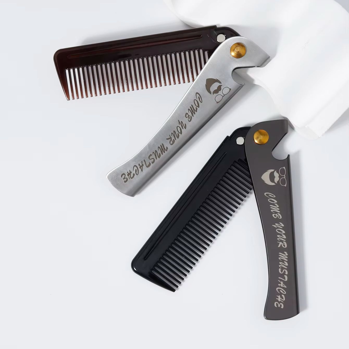 Folding pocket comb, fine toot - Comb Fine Tooth 评论和价格