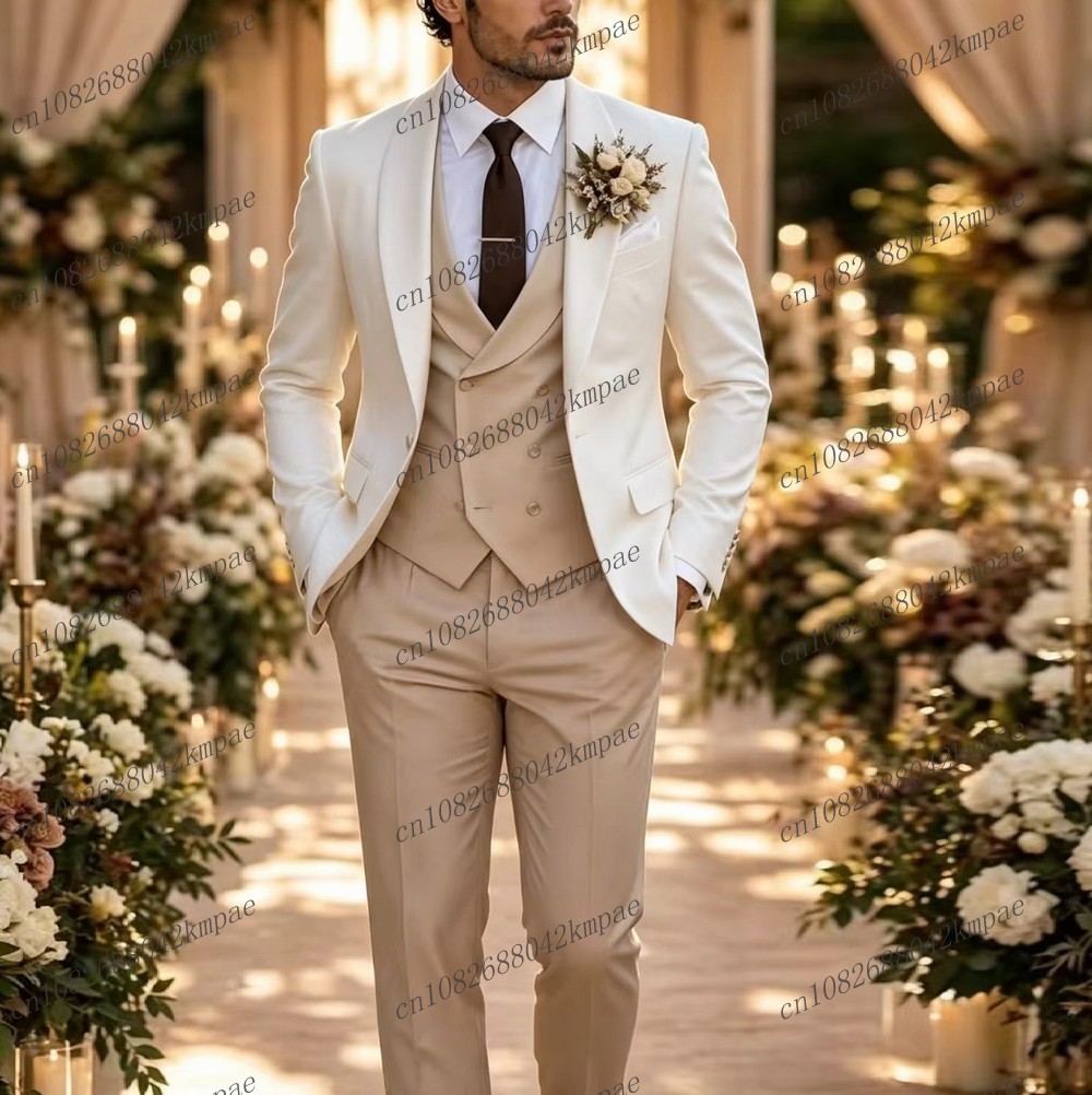 White And  Beige New Formal Me - Men'S Grooming Set 评论和价格