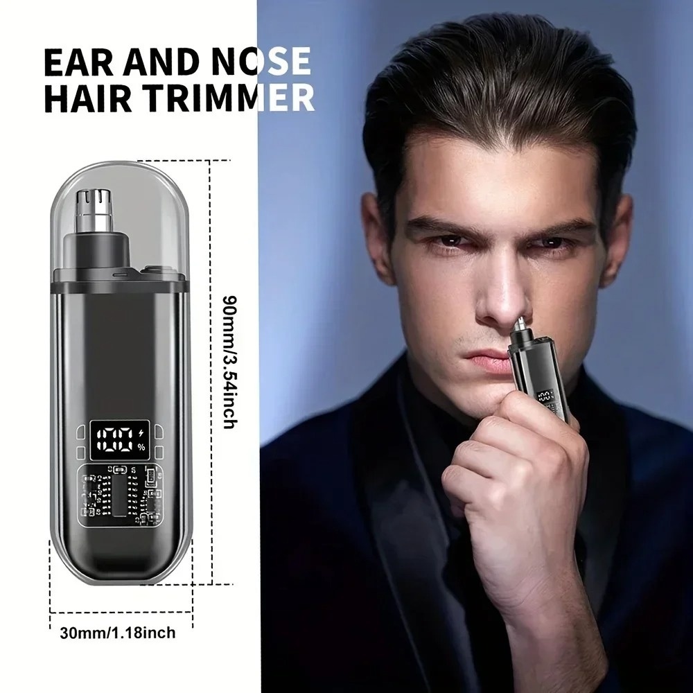 Nose Ear Hair Trimmer Electric - Men'S Grooming Hair Removal 评论和价格