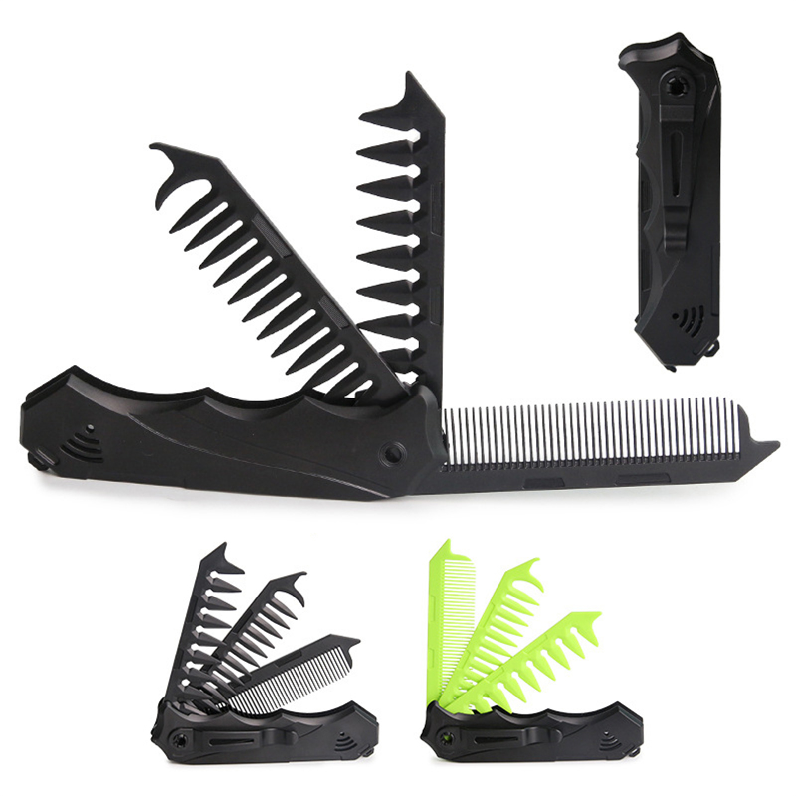 Dual Tooth Folding Comb for Me - Men'S Grooming Products 评论和价格
