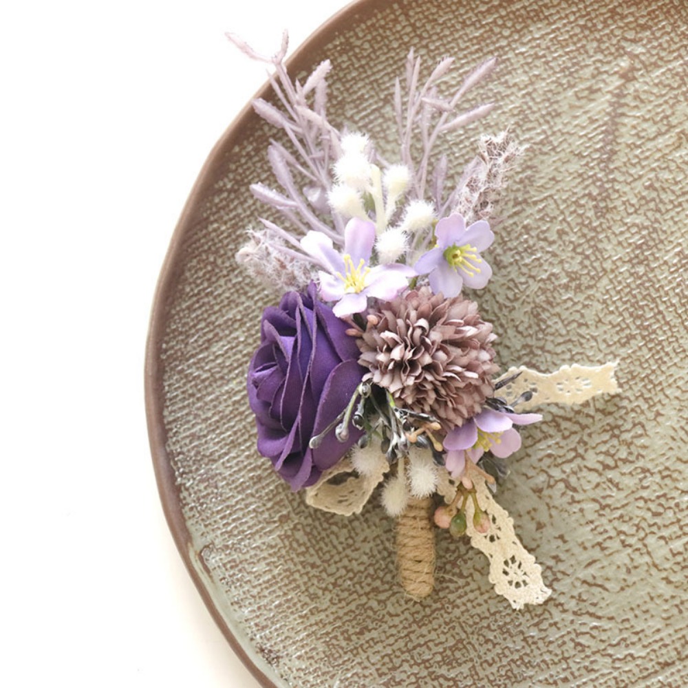Purple Men Groom Wedding Dress - Men'S Grooming For Marriage 评论和价格