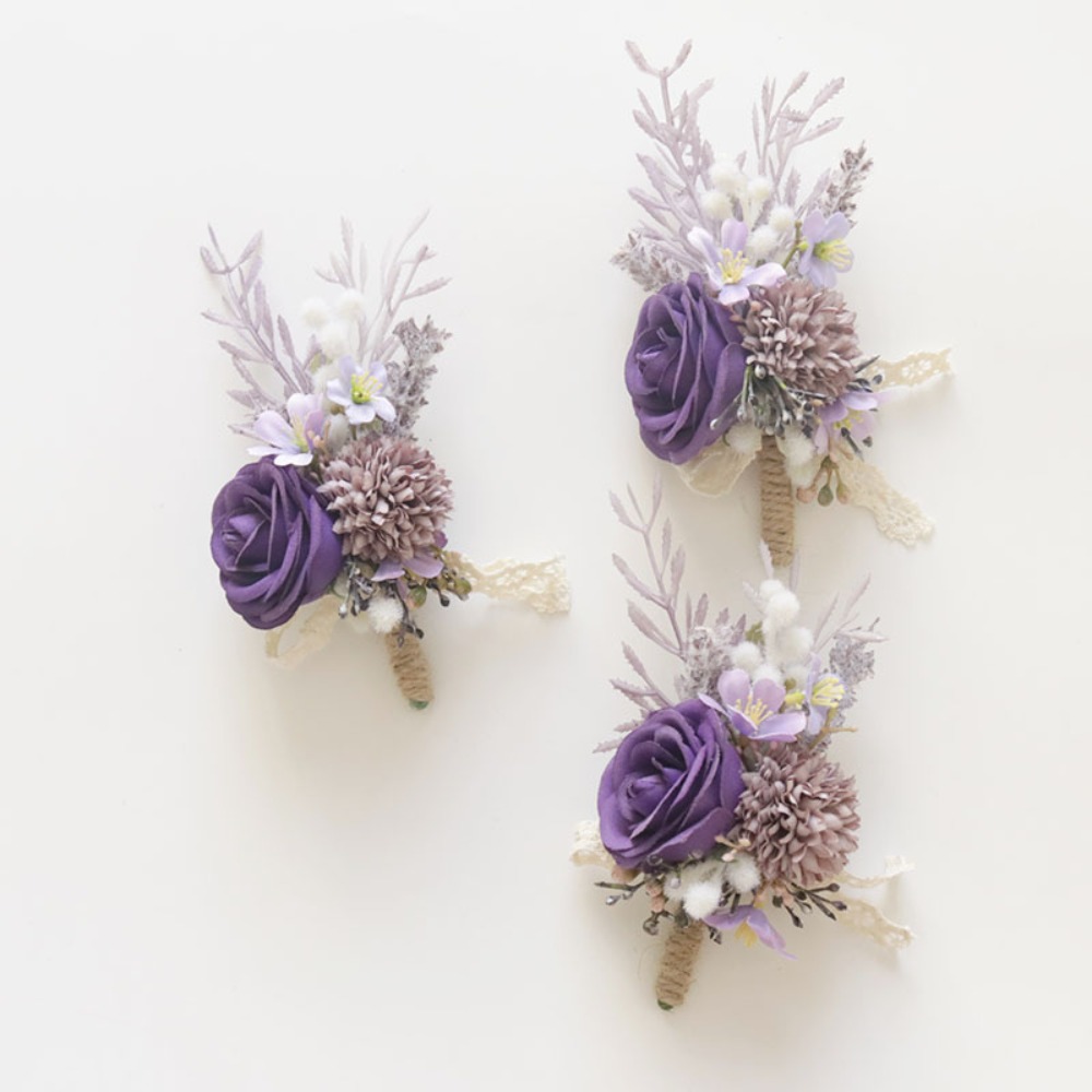 Purple Men Groom Wedding Dress - Men'S Grooming For Marriage 评论和价格
