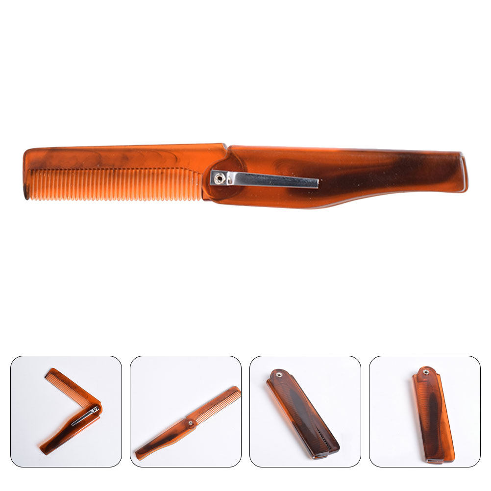 Foldable Hair Comb for Men Por - Comb Fine Tooth 评论和价格