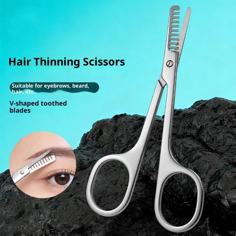 1Pcs Stainless Steel Eyebrow T - Men'S Grooming Hair Removal 评论和价格