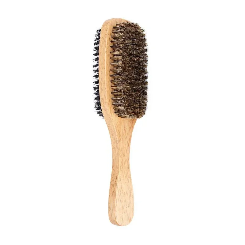 Beard Brush with Natural Woode - Men'S Grooming Products 评论和价格