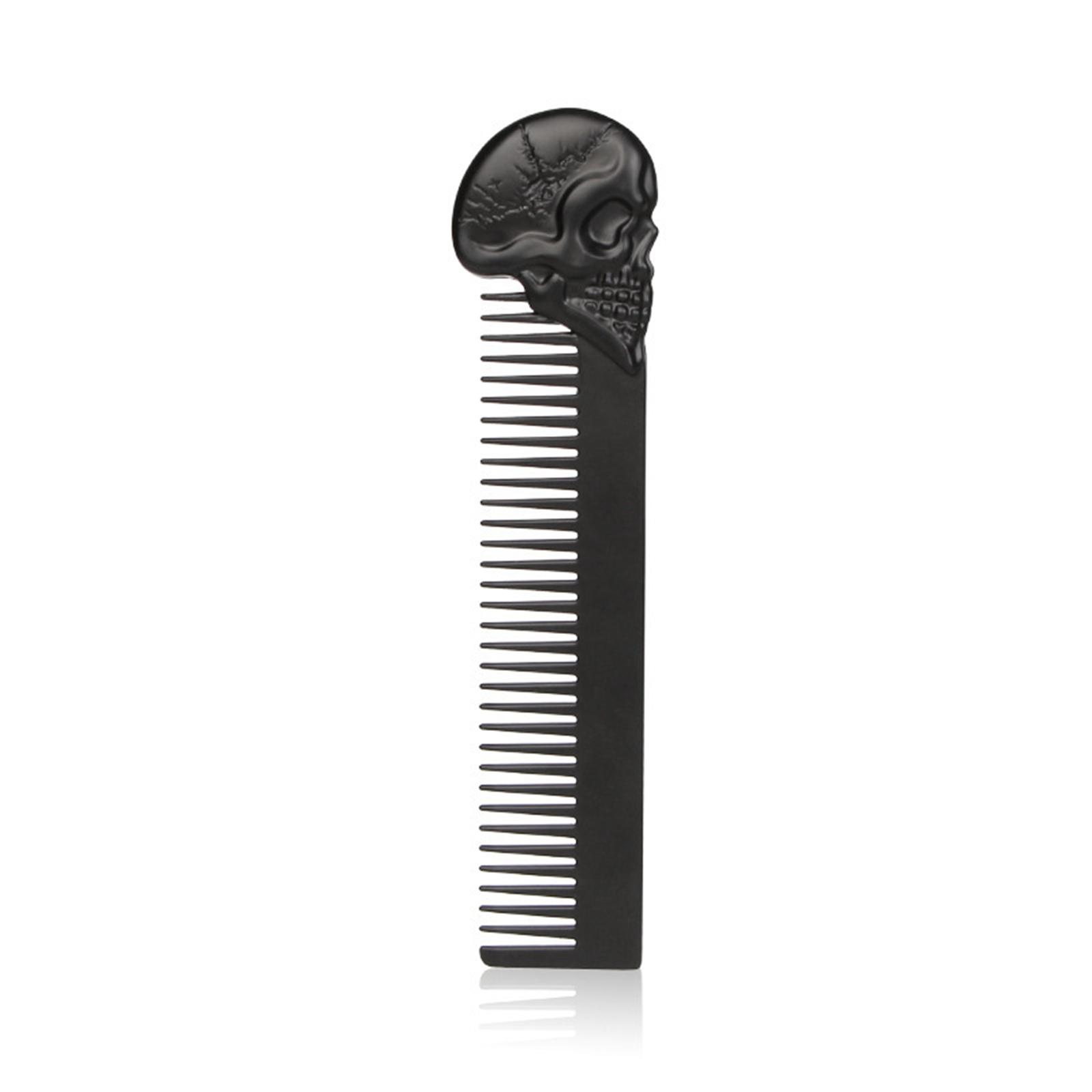 Skull Head Pocket Beard Comb Z - Men'S Grooming Hairstyles 评论和价格