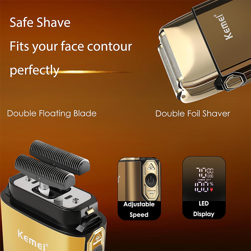 Kemei KM-TX10 T9 Hair Trimmer  - Men'S Grooming Products 评论和价格