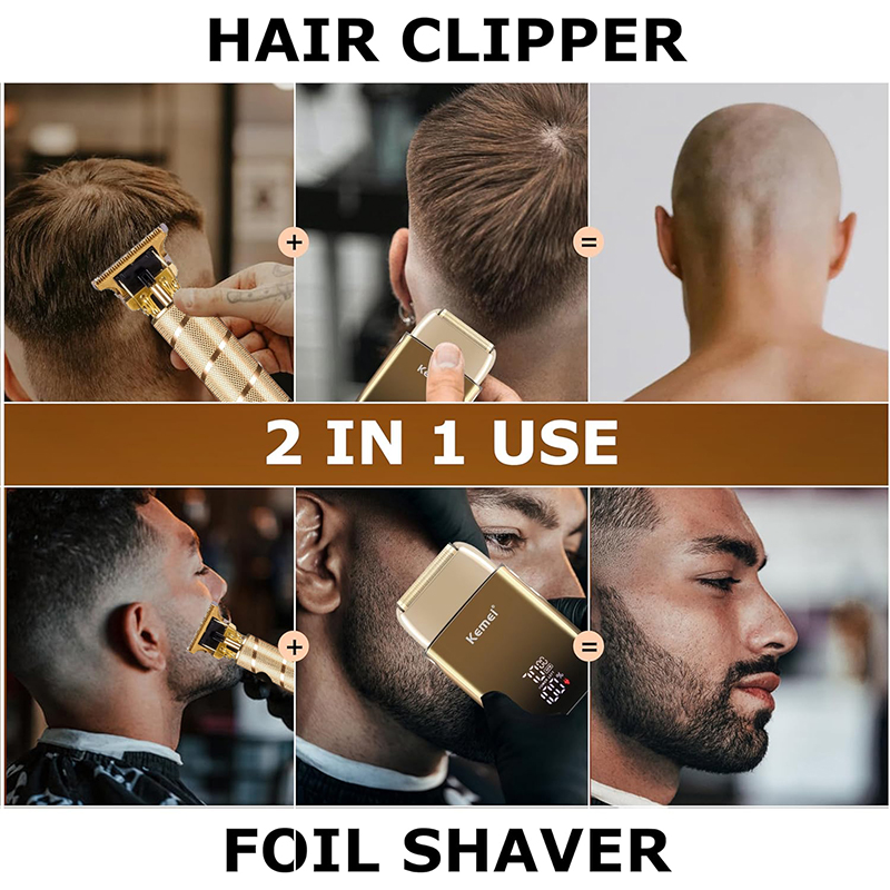 Kemei KM-TX10 T9 Hair Trimmer  - Men'S Grooming Products 评论和价格