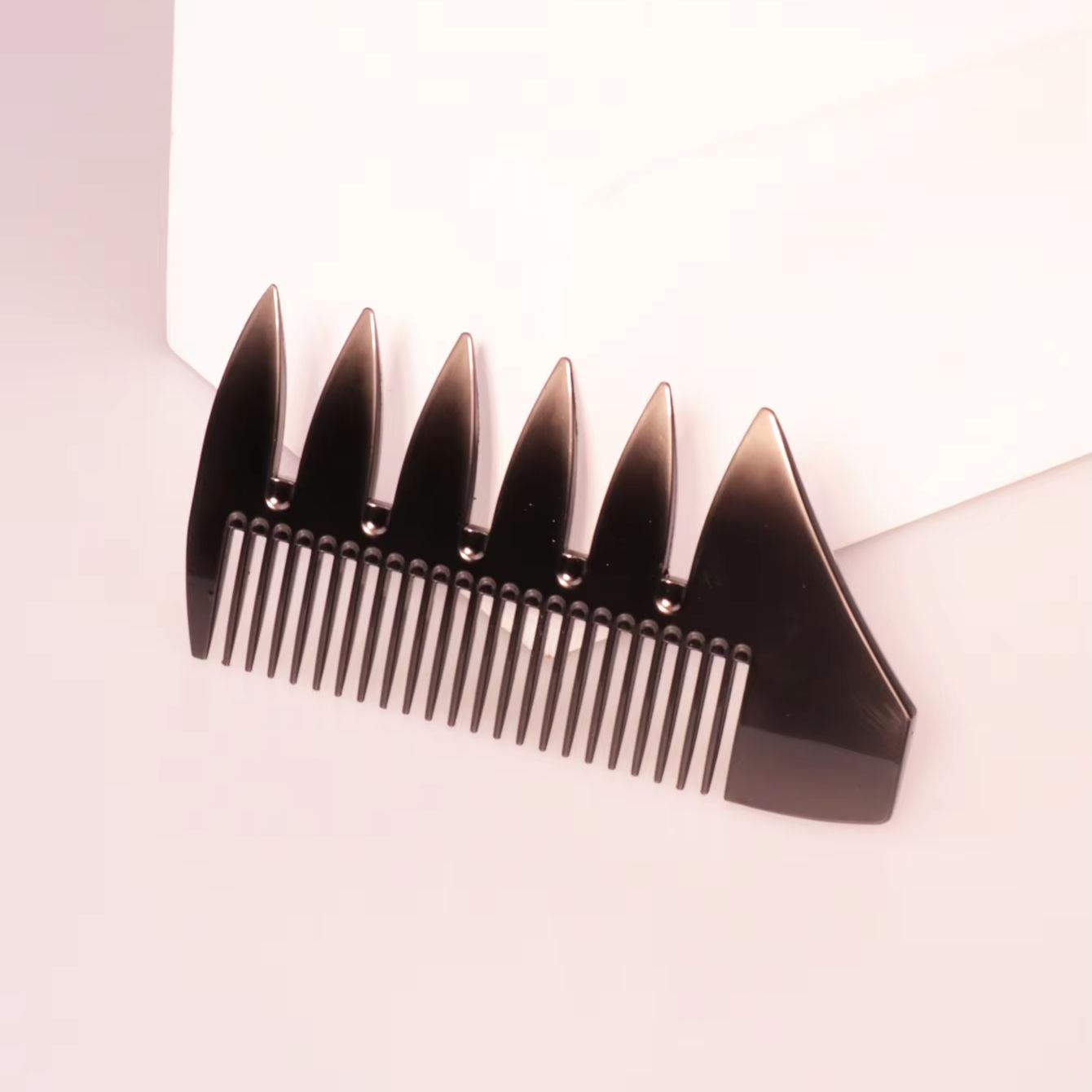 1pc stainless steel metal doub - Comb Fine Tooth 评论和价格