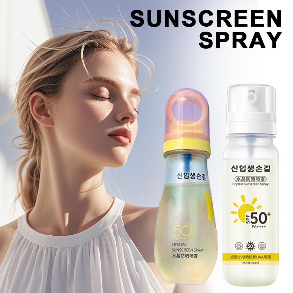 Korean Spf 50+ Sunscreen Spray - Face Moisturizer Spf 评论和价格