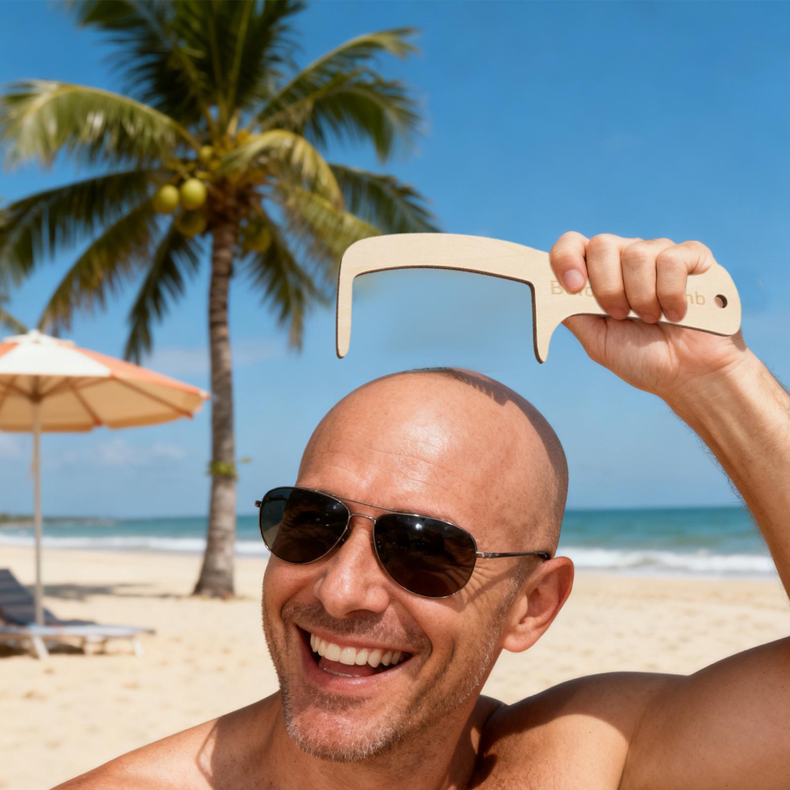 2pcs Funny Bald Man Grooming T - Men'S Grooming Products 评论和价格