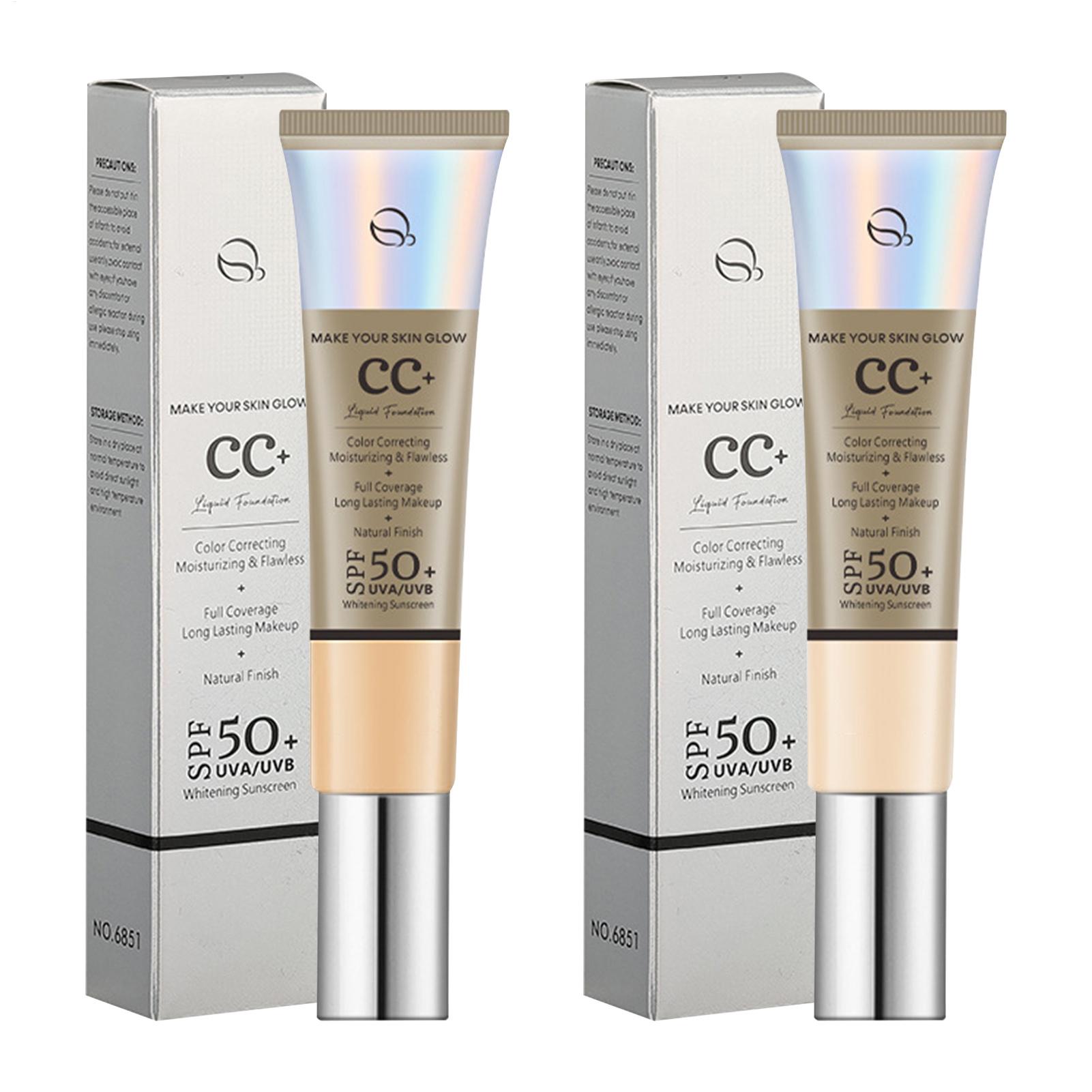 CC Cream Foundation SPF 50 Sun - Face Moisturizer Spf 评论和价格