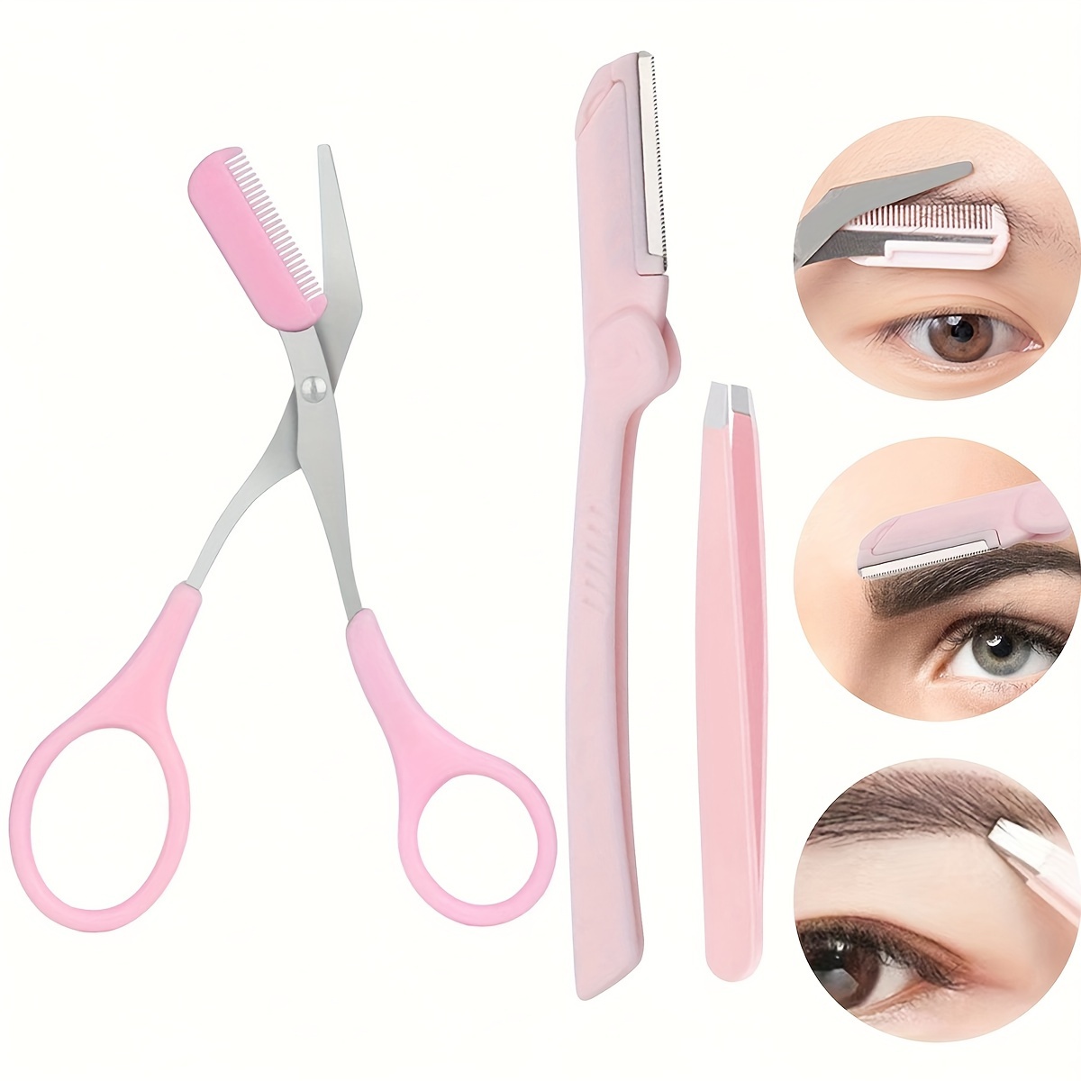 3pcs Set Eyebrow Kit For Women - Men'S Grooming Products 评论和价格